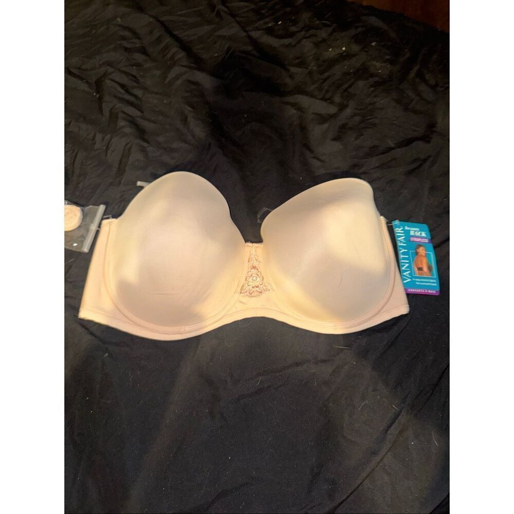 NWT Vanity Fair convertible strapless bra size 42DD